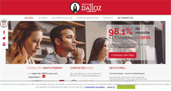 Desktop Screenshot of prepa-dalloz.fr